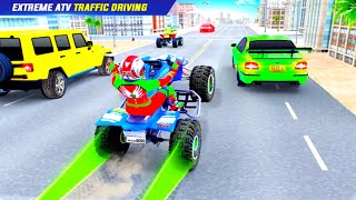 Light ATV Quad Bike Racing, Traffic Racing Games - Android Gameplay screenshot 4