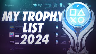 My 2024 TROPHY LIST and GOALS Revealed!