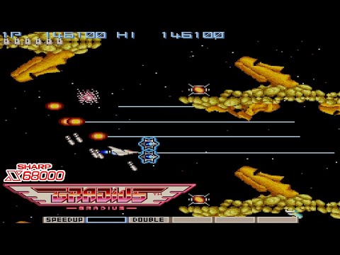 X68000 グラディウス / Gradius - 一周目 - YouTube