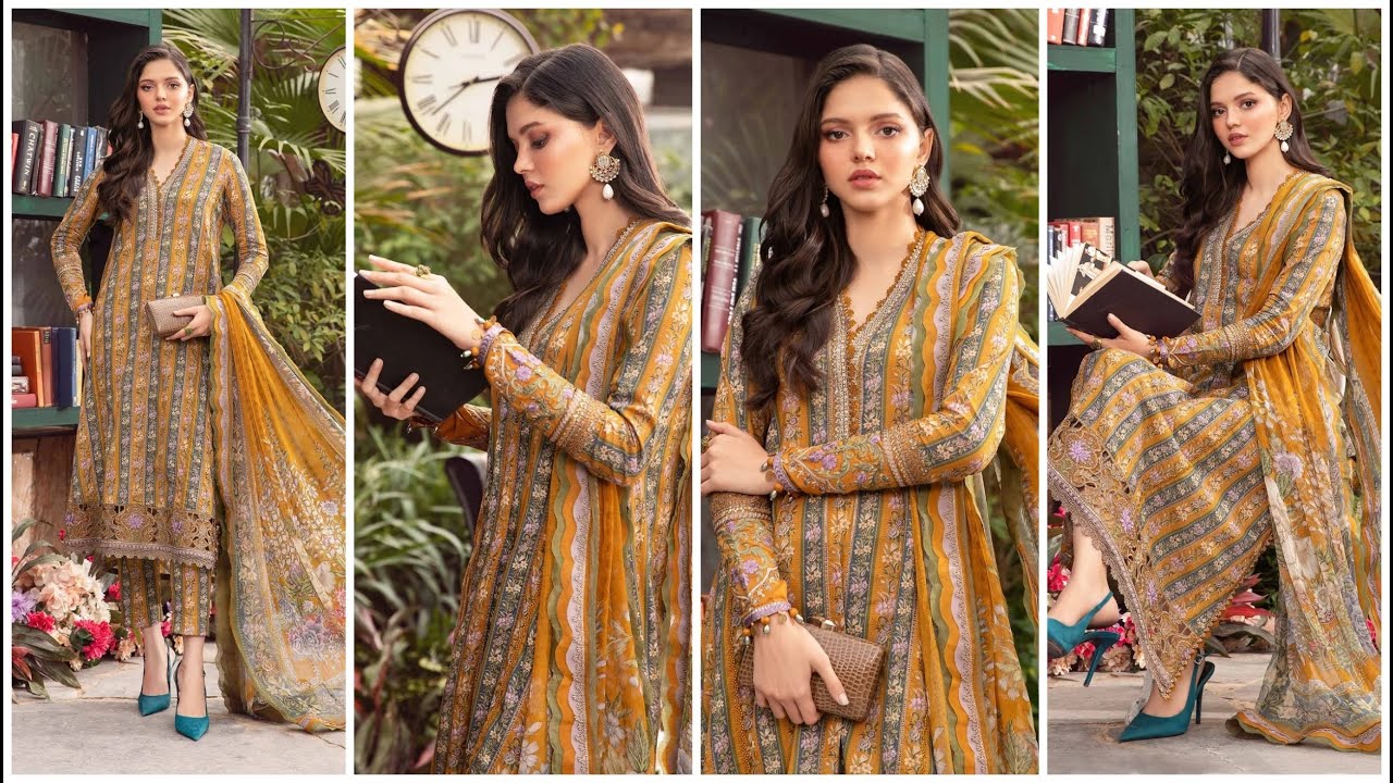 Unstitched M Prints Summer Edit '25 by Maria B | MPT-2608-A
