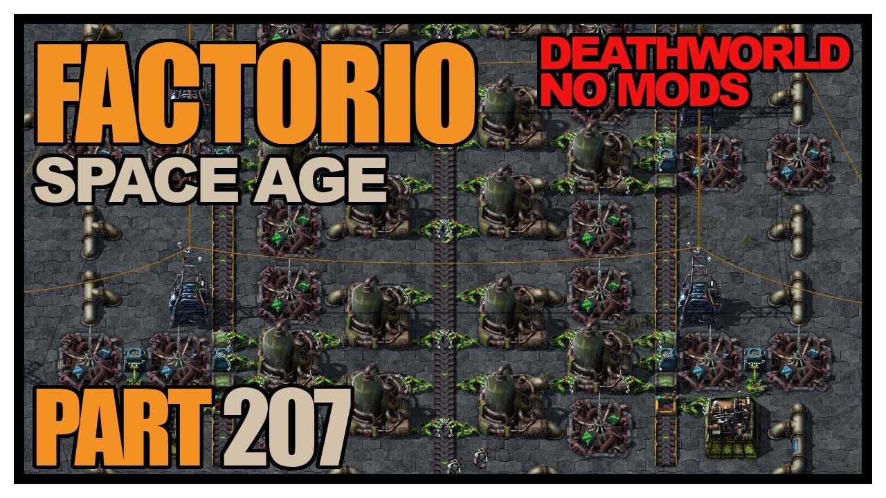 Factorio Space Age - Episode 207 - Legendary spidertron! (Deathworld ...