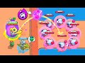 Insane squeaks hypercharge vs op gadgets broken  brawl stars 2024 funny moments fails ep1433