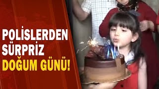 Polis Babasını Göremeyen Çocuğa Sürpriz Doğum Günü! / A Haber | A Haber