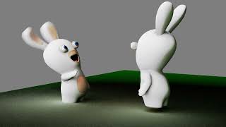 Rabbids is Laugh about Rabbids with Lower Keyframe (Rabbids Test 2)