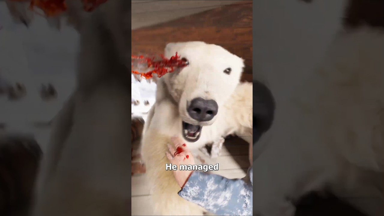 ఈ అబ్బాయి ఒక Ber animal చంపేస్తాడు 