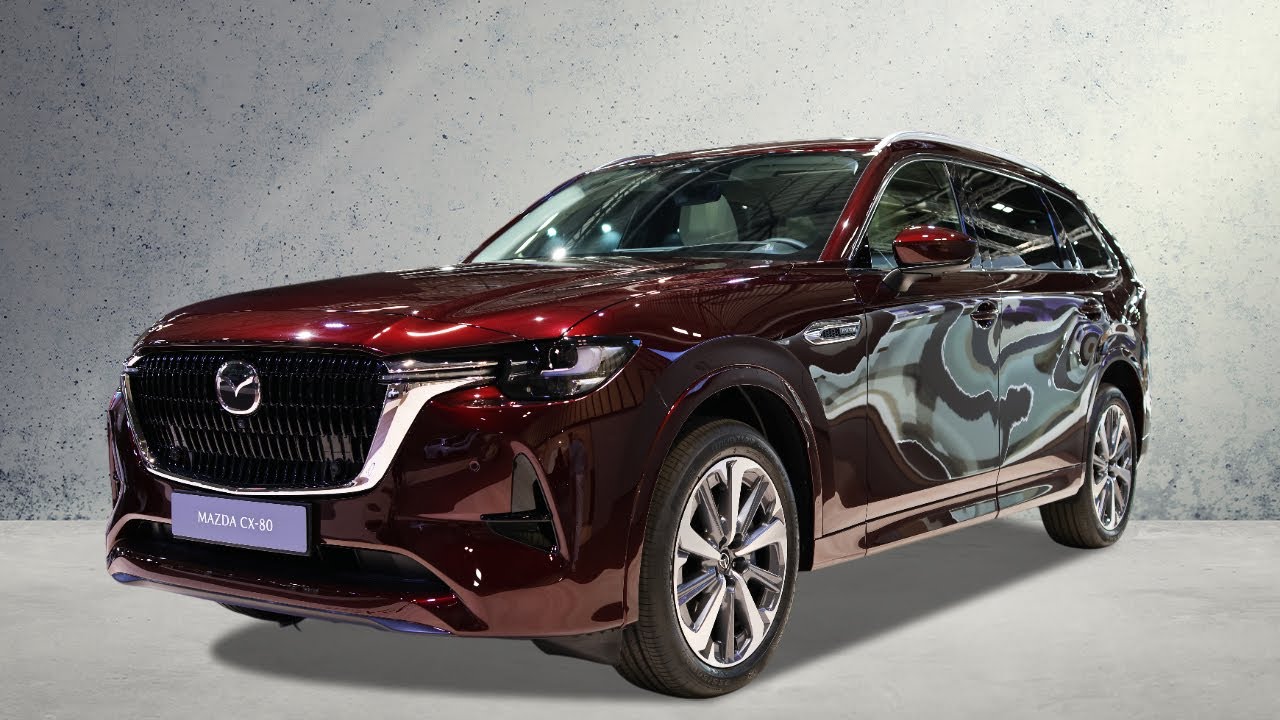 Mazda CX-80: When Your Car Looks Like It Should Be on a Red Carpet!