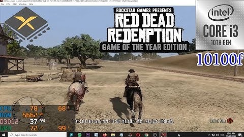 Xenia Canary c0fdd10 Red Dead Redemption GOTY With Patch on Intel Core i3 10100f GTX 970