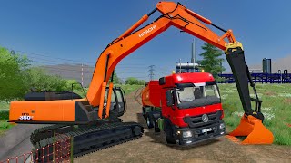 FS22 - Map Waldstetten 022 🇩🇪🚛🚧 - Forestry, Farming and Construction - 4K