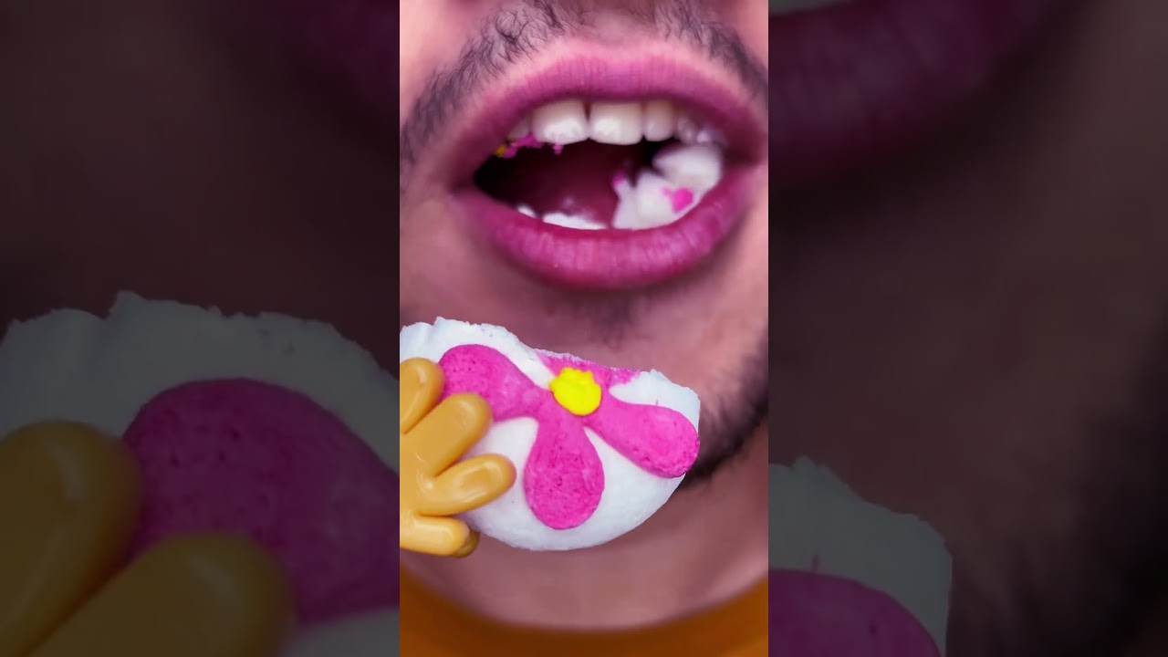 ASMR Edible Chalk Crunch 🧂 Dry Crisp Bite