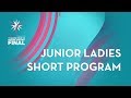 Ladies Short Program | ISU Junior Grand Prix Final | Torino 2019 | #JGPFigure