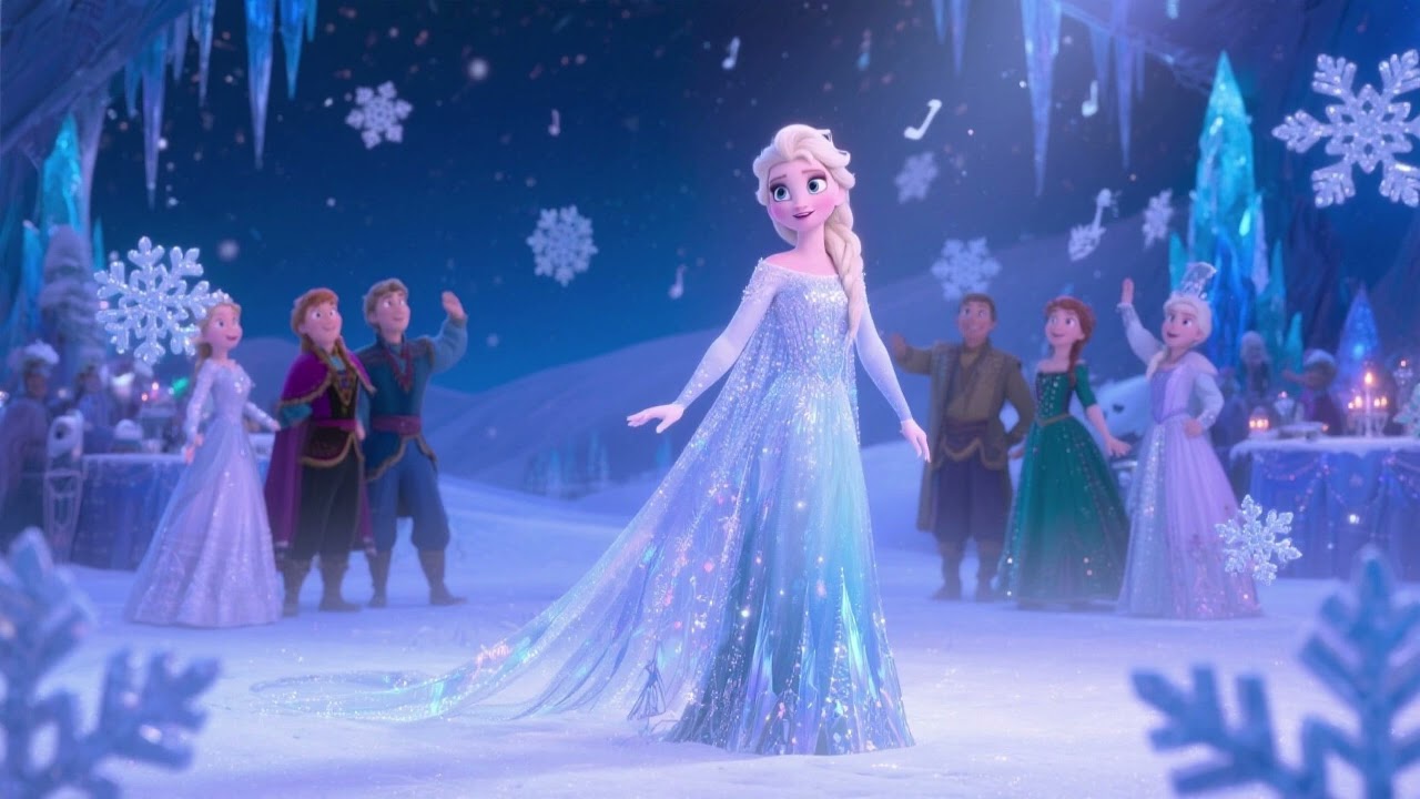 ❄️ Заснеженный бал в сумерках | Волшебный зимний танец для детей! ⛄🏮