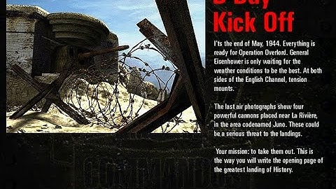 Commandos Behind Enemy Lines: Mission 14 D-Day Kick Off