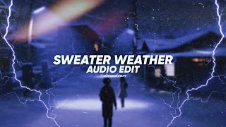 sweater weather - the neighbourhood [edit audio] Resimi
