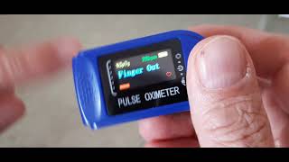 Oksi̇metre - Parmak Tip Oksimetre - Finger Type Oximeter