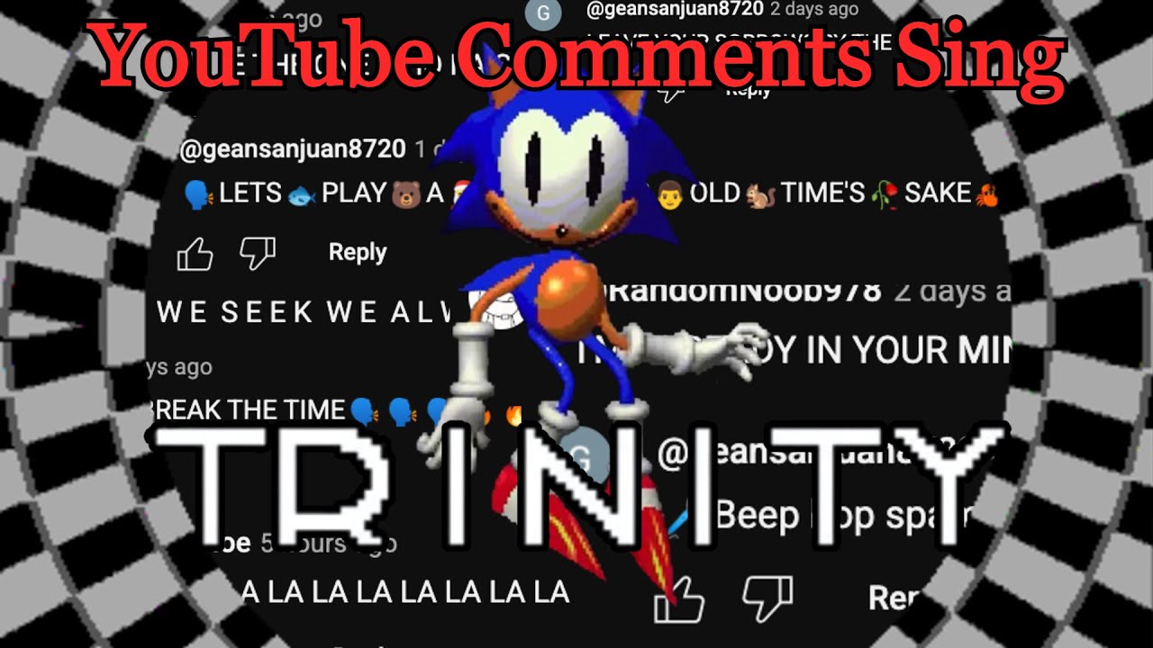 YouTube Comments Sing Trinity Encore