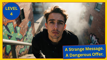 Niveau 4 / Engels leren door verhalen / De vreemde boodschap, een gevaarlijk aanbod