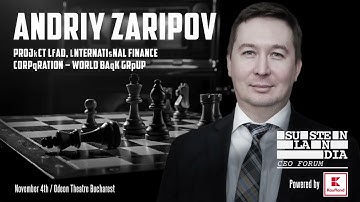 Andriy Zaripov, Project Lead, EU Sustainable Finance Project, Climate Risk Management, ICF