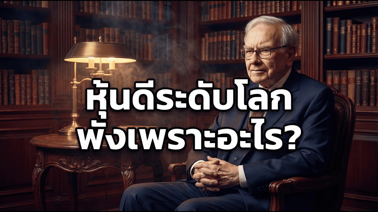 ⁣หุ้นที่เคยดีมาก แต่พังเพราะอะไร | 7 สาเหตุที่นักลงทุนไม่เคยรู้ | คิดแบบคนสำเร็จ
