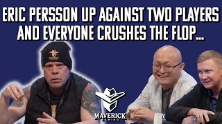How Can Eric Persson win this hand when Both Players flop two pair?! @WorldPokerTour Profile