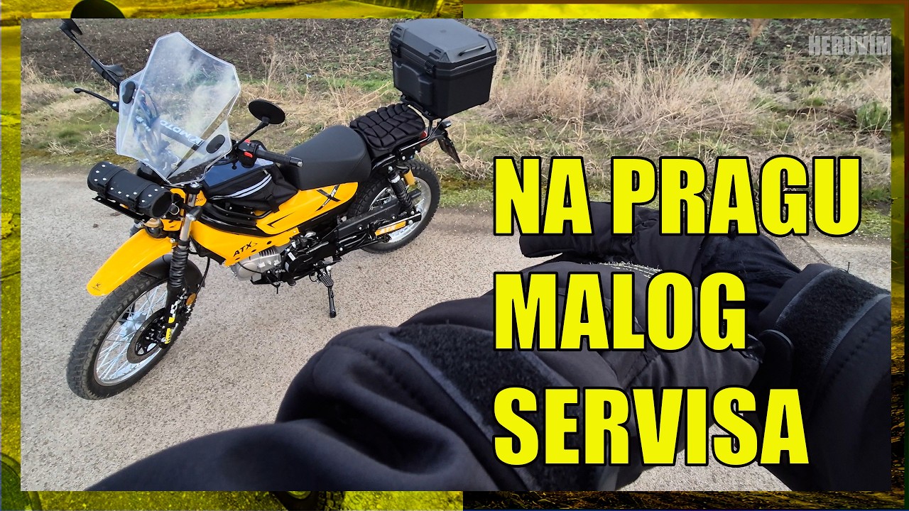 K Moto ATX vožnja po gradu Vršac #kmotors #atx #bikelife #ride