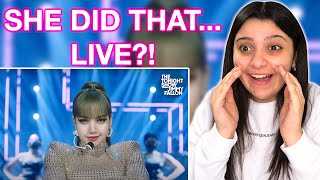 LISA - 'LALISA' (TV Debut) | The Tonight Show Starring Jimmy Fallon | REACTION!!