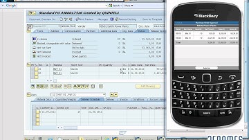Purchase Order Approval On Mobile