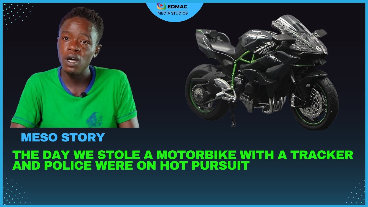 The day we stole a motorbike with a tracker and police were on hot pursuit