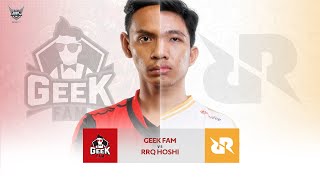 RRQ Hoshi VS Geek Fam | MPL ID S6 Week 1 Day 1