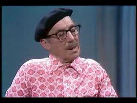 Dan Rowan & Groucho talk about straight-men