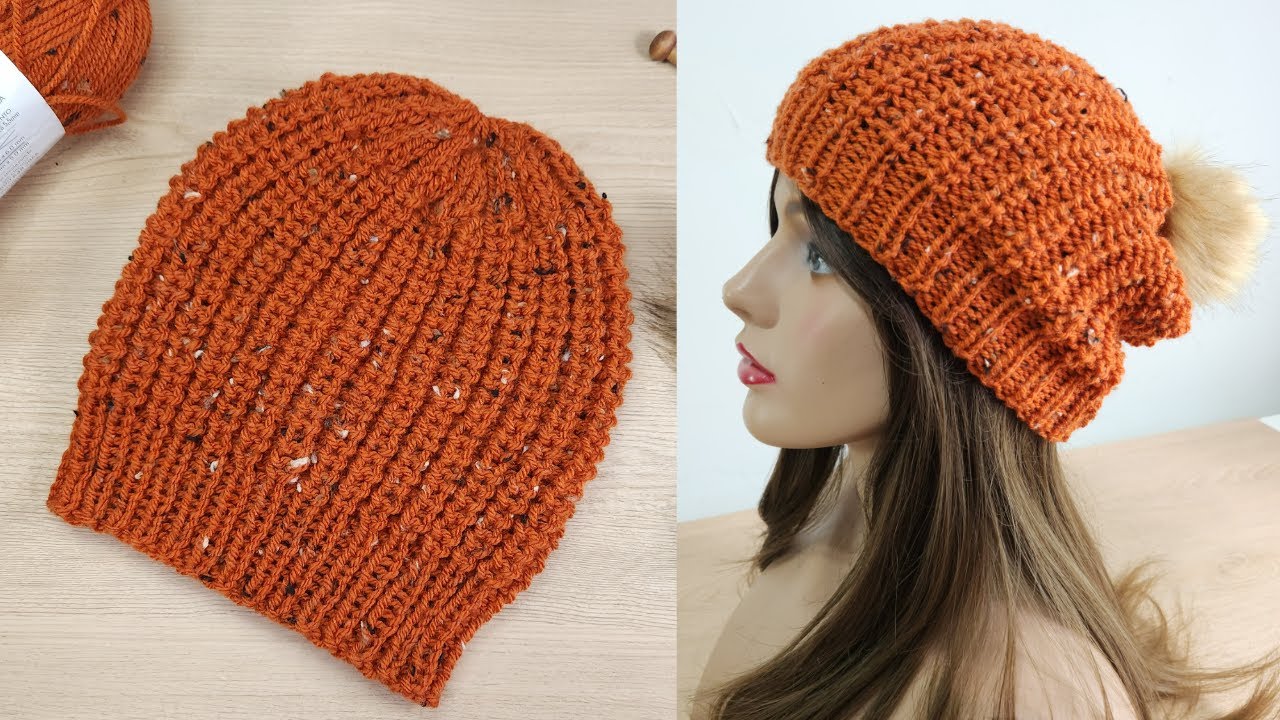 💯Вязание шапки | Легко и красиво | Для женщин и мужчин @RafaelNoggDIY ​