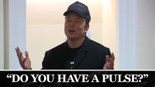 Elon Musk on DOGE and Q&A w/ Reporters at Trump's 1st Cabinet Meeting