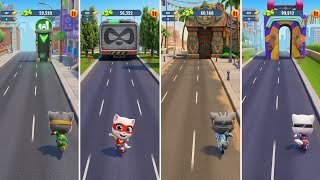 Talking Tom Gold Run: Super Tom,Super Angela,Hyper Tom,Cyber Angela (Android/iOS) Gameplay screenshot 5