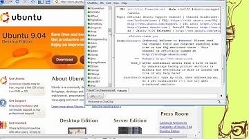Explaining chat using the IRC Firefox Addon Chatzilla
