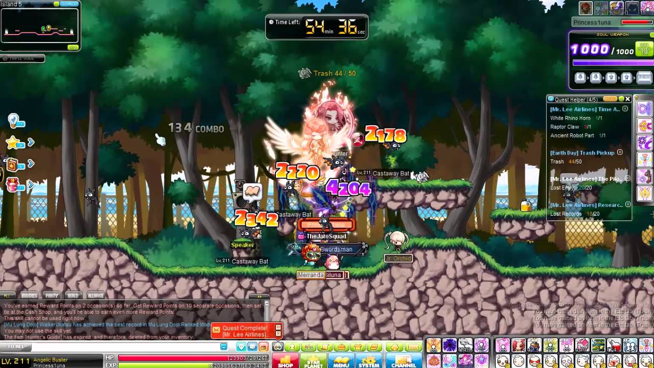 Maplestory Earth day chair YouTube