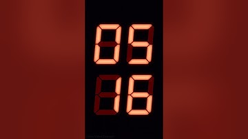 15 Second Digital Watch CountDown Timer - Light Orange #Shorts