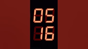 15 Second Digital Watch CountDown Timer - Light Orange #Shorts