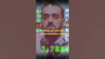 REVEALED:THIS IS WHEN PI COIN WILL HAVE MONETARY VALUE #pinetwork #picoin #shorts #pinetworkupdate