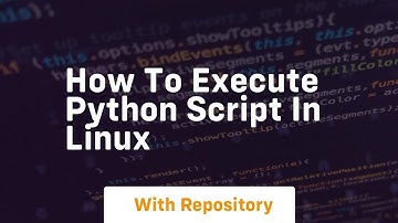 how to execute python script in linux
