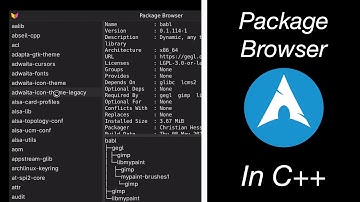 Writing a Simple GUI for System Tools in C++ (Arch Linux)