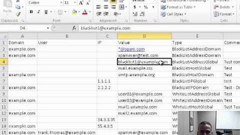 Security Gateway Tutorial - How to Import Whitelist Entries