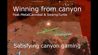 8v8 All That Glitters - Canyon Front - Beyond All Reason - Better Strategy