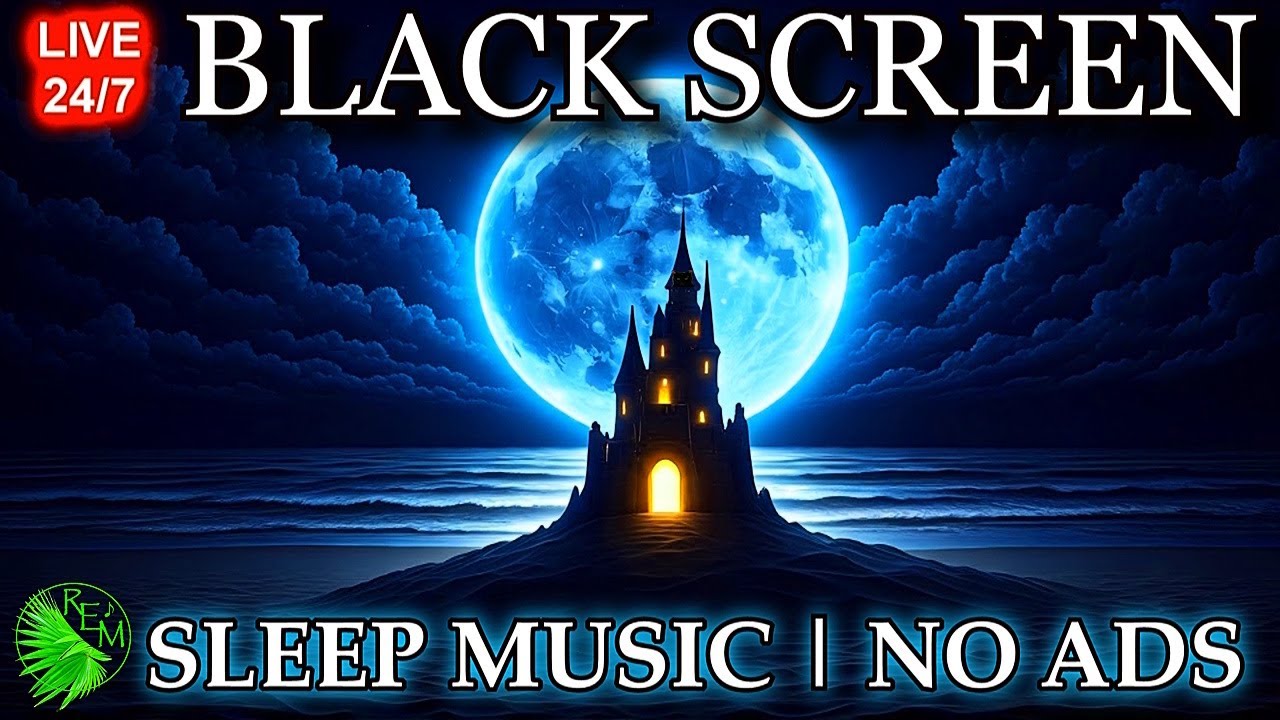 TRANQUIL SERENITY Deep Sleeping Music Black Screen NO ADS, Ambient Sleep Music, Relaxing Meditation