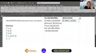 Trucos Tecnológicos  Función REGEXREEMPLAZAR | Diego Betancour
