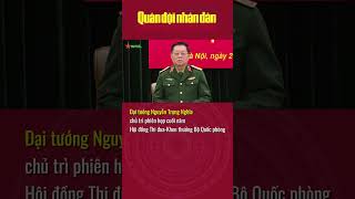 Đại Tướng Nguyễn Trọng Nghĩa Chủ Trì Phiên Họp Cuối Năm Hội Đồng Thi Đua-Khen Thưởng Bộ Quốc Phòng