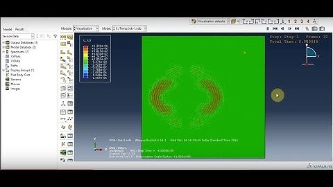 Lamb wave Propagation | Crack detection using lamb waves in Abaqus CAE part 2
