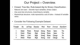 Rule Based Systems - Candidate Elimination - Special Presentation.
