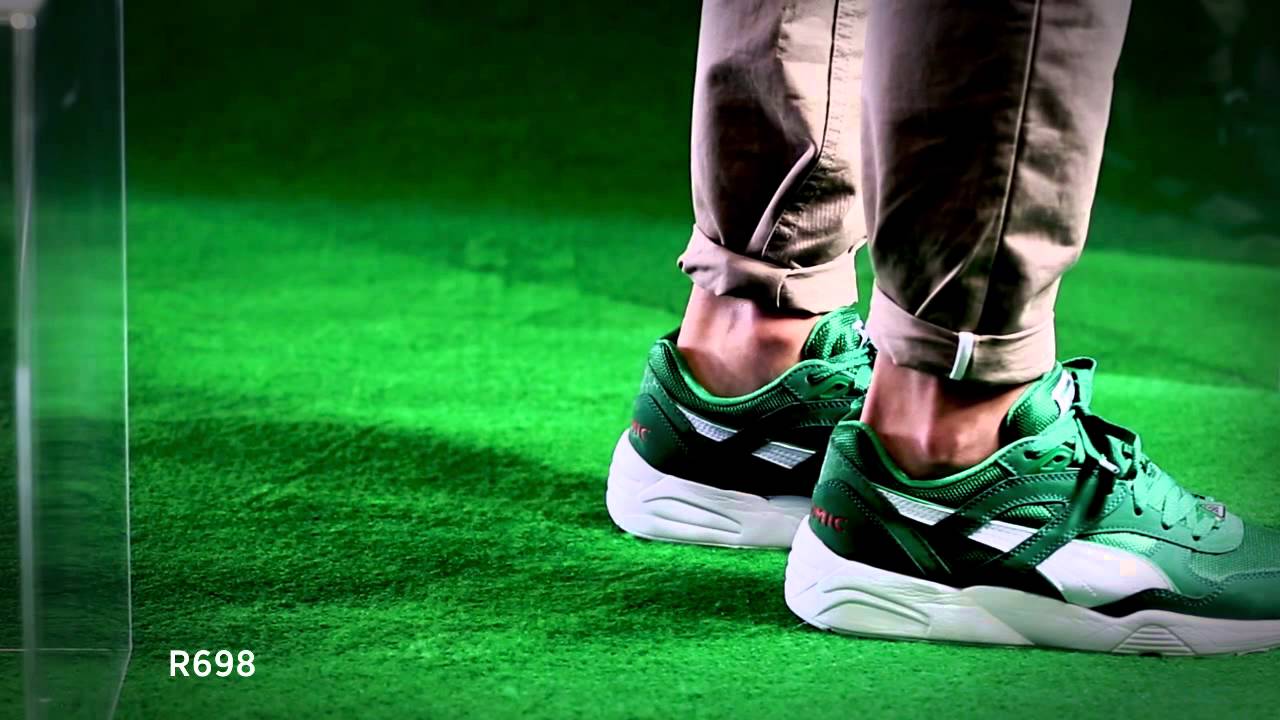 puma trinomic green box