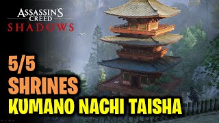 Kumano Nachi Taisha - All 5 Shrines Location | Assassins Creed Shadows