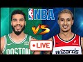 Boston Celtics at Washington Wizards NBA Live Play by Play Scoreboard /  Interga