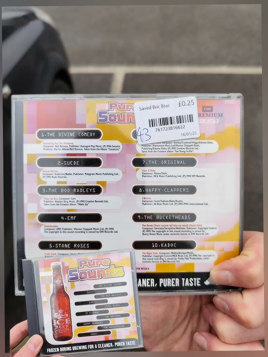 Picked up a new Compilation for 25p today #britpop #cdcommunity #cd #vinyl #cdtag